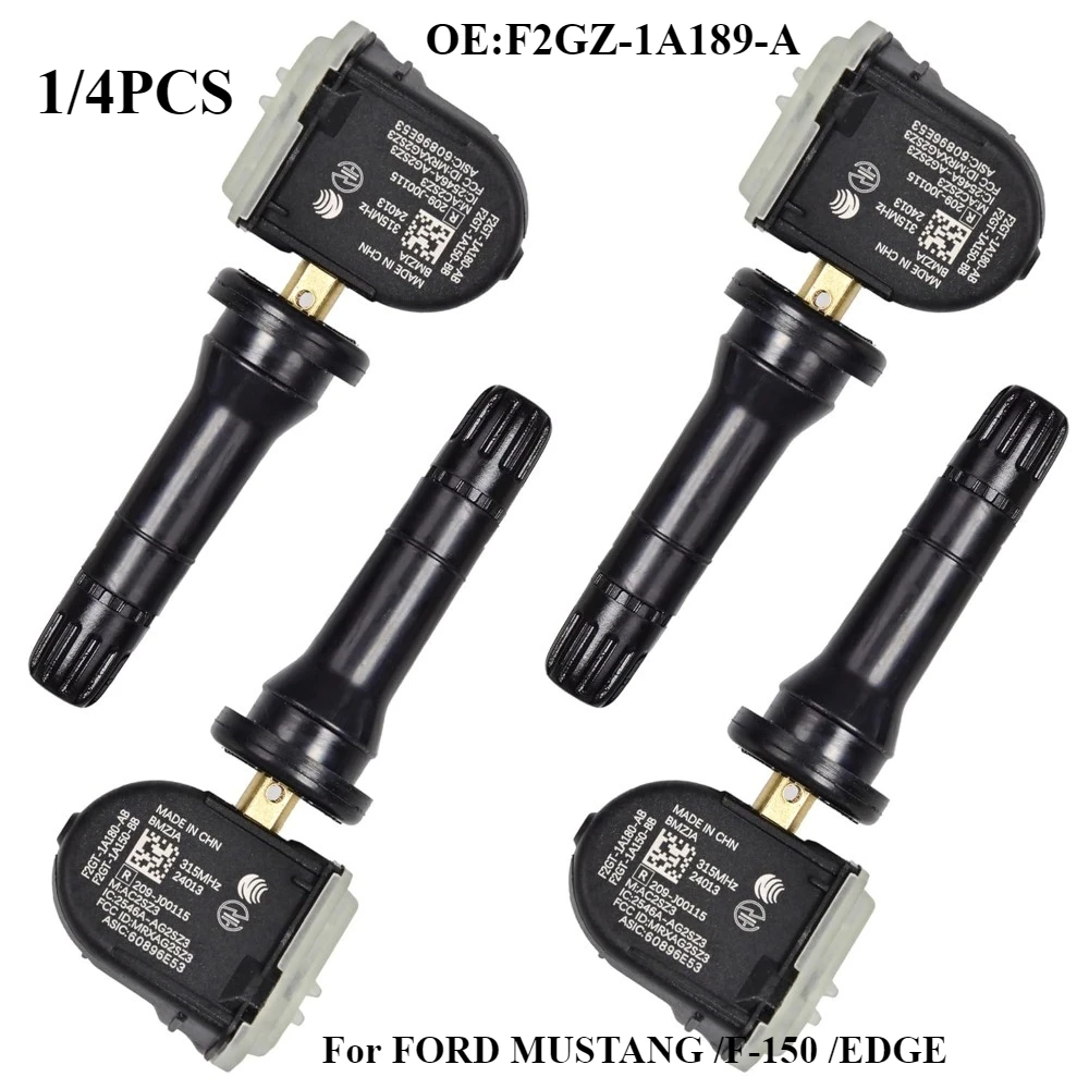 F2GZ-1A189-A 1/4pcs Sensor Tire Pressure Monitoring System Tire Sensor Crysler Replacement for FORD MUSTANG /F-150 /EDGE