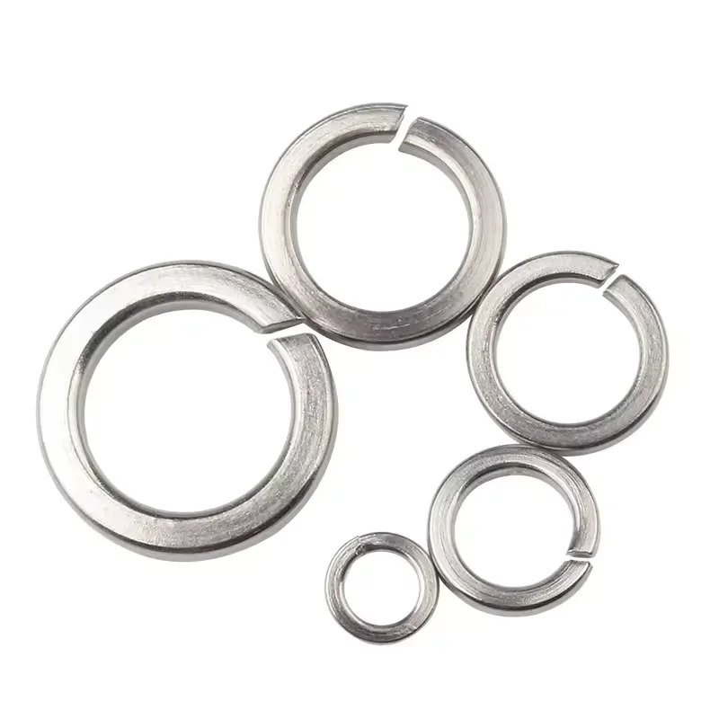 304 316 Edelstahl Federsicherungsscheiben Geteilte Ausführung 2-10 1/2 5/8 3/4 5-16mm Elastische Dichtung – Detail 6
