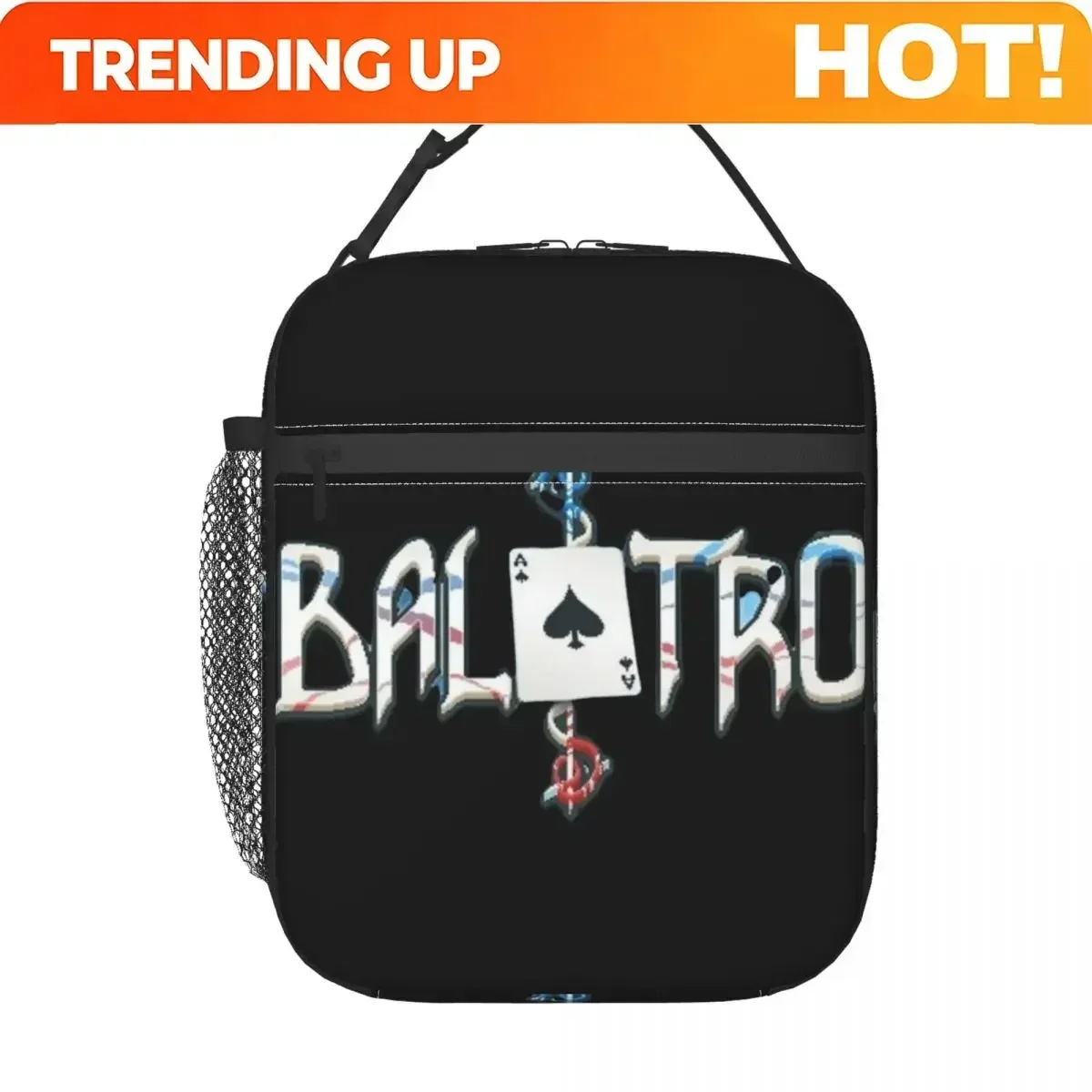 Custom Bag Custom Balatro Game Logo Merch Insulated Lunch Tote Bag For Work Food Storage Bag Reusable Cooler Thermal Lunch Boxes