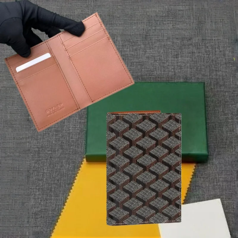 Portacarte in vera pelle, modello bifold, 7x11 cm, con diversi scomparti, per carte di credito e documenti d'identità, adatto a uomo e donna.