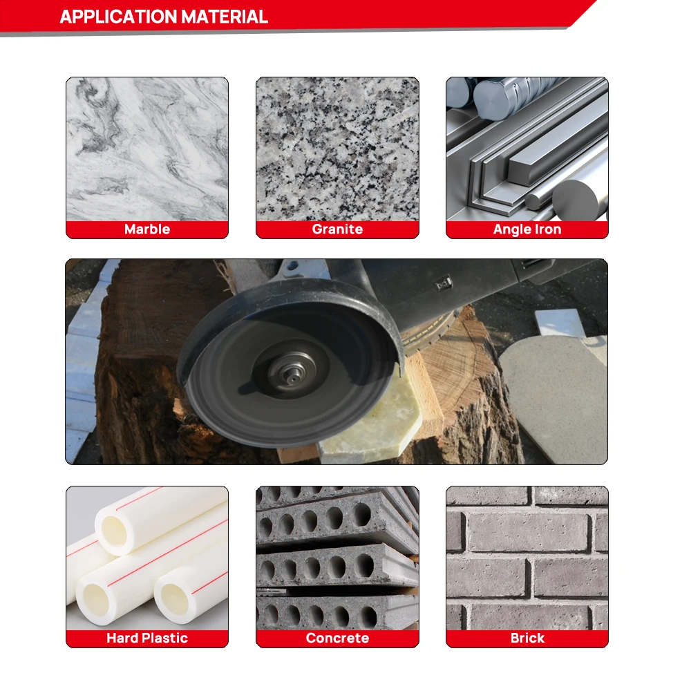 Vacuum Brazed đĩa cắt Kim Cương cho đa Mục Đích Gang Thép Cây Aluminue đá granite cứng cứu hộ lưỡi cưa Kim Cương 4.5 "-9"