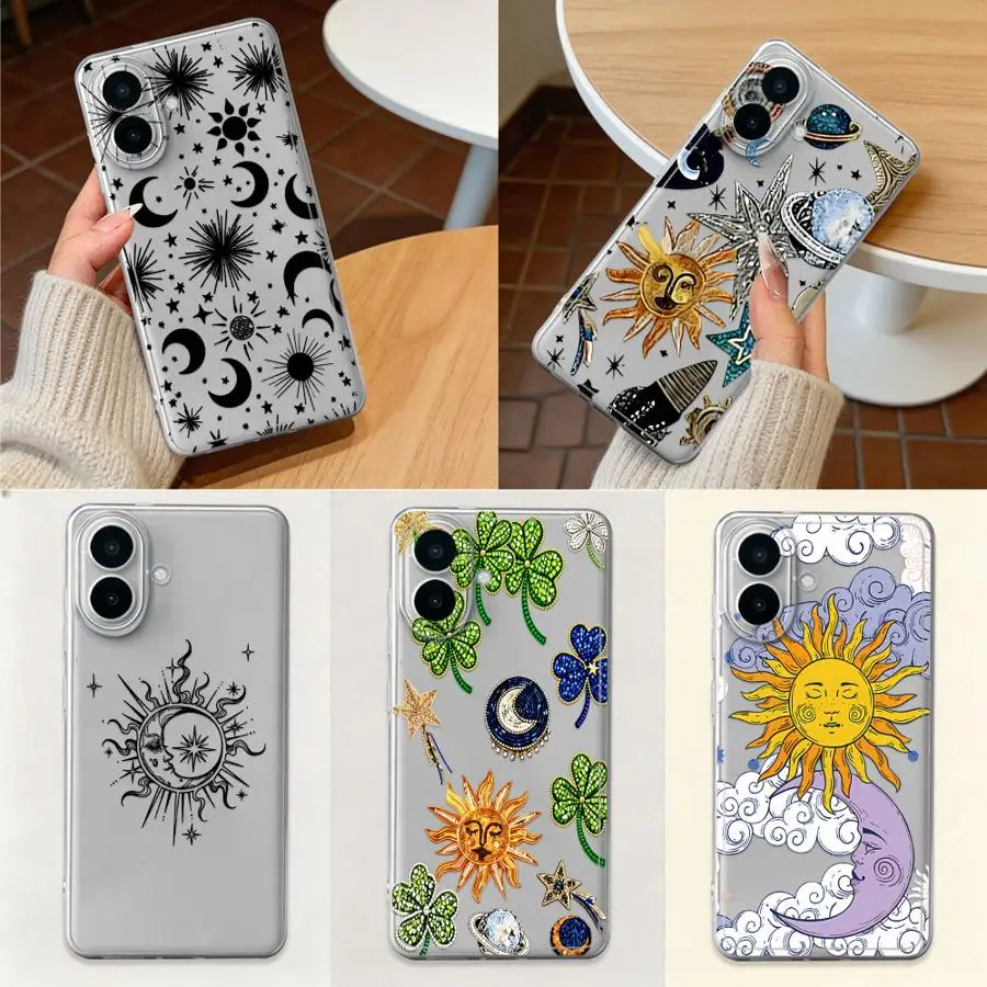 Ink Blot Night Sky Case for Samsung Galaxy A56 A27 A33 A52 A36 A13 A26 A24 A55 A23 A25 A57 A54 A15 A14 A16 A34 A35 A52 A31 Phone