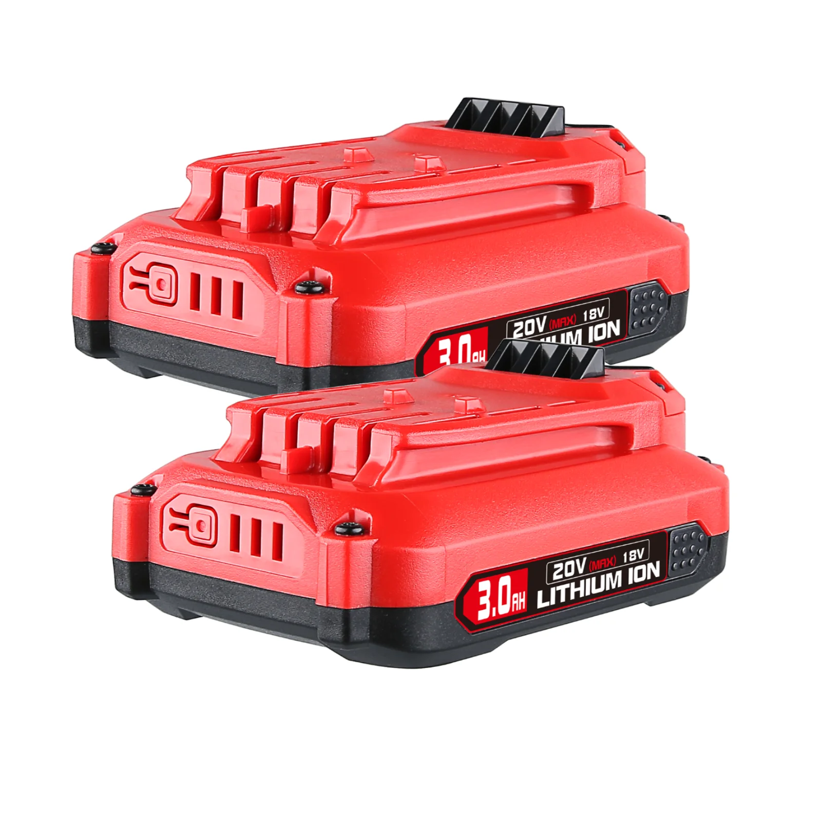 

2Pack 20V 3Ah Lithium Battery Replace for Craftsman 20V Battery CMCB202 CMCB204 CMCB201 Cordless Drill Tools