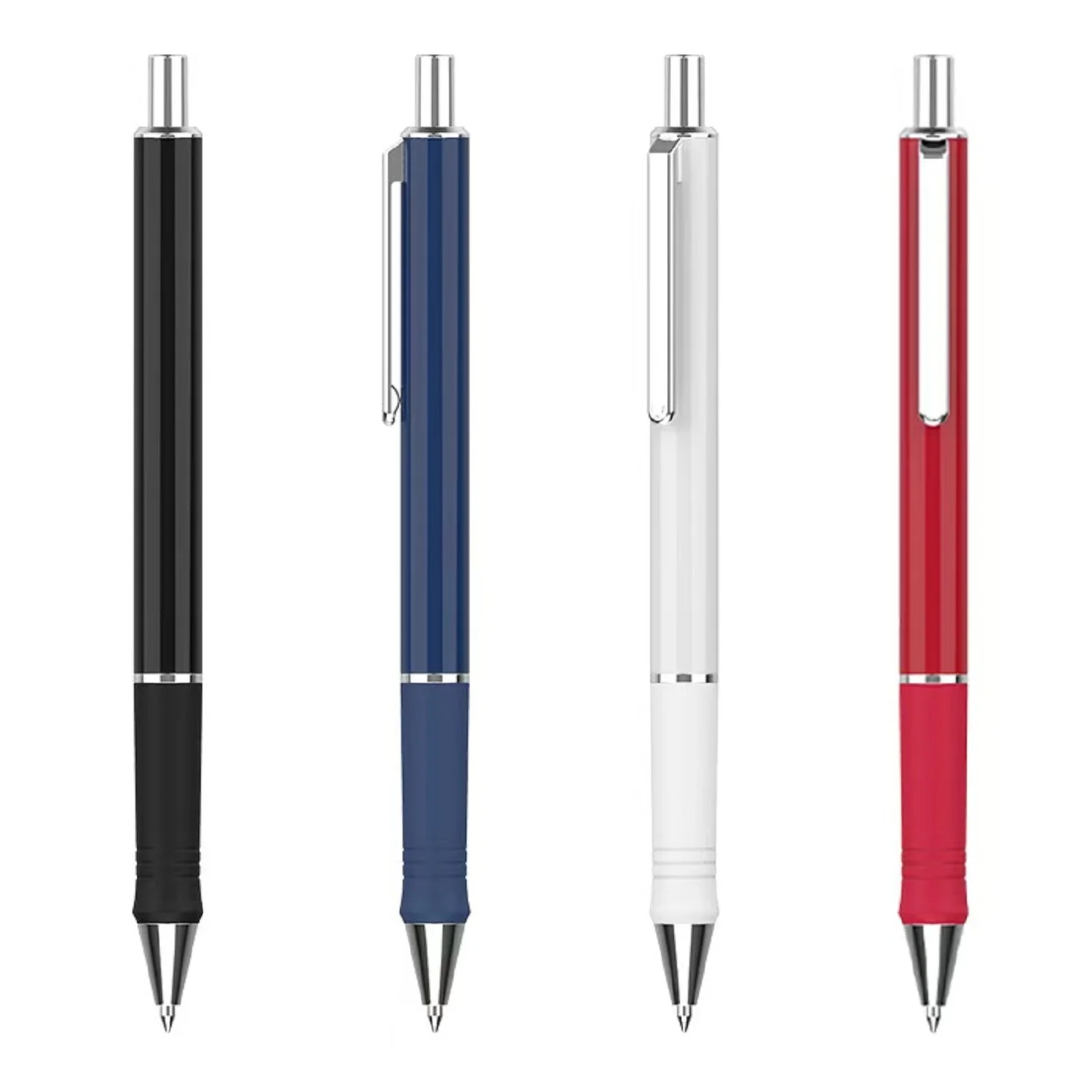 

Makeasy Metal Case Gel Pens Black Medium Point (0.5mm) Black Gel Ink Pens 2 Count - Home Office School, Journaling, Writing