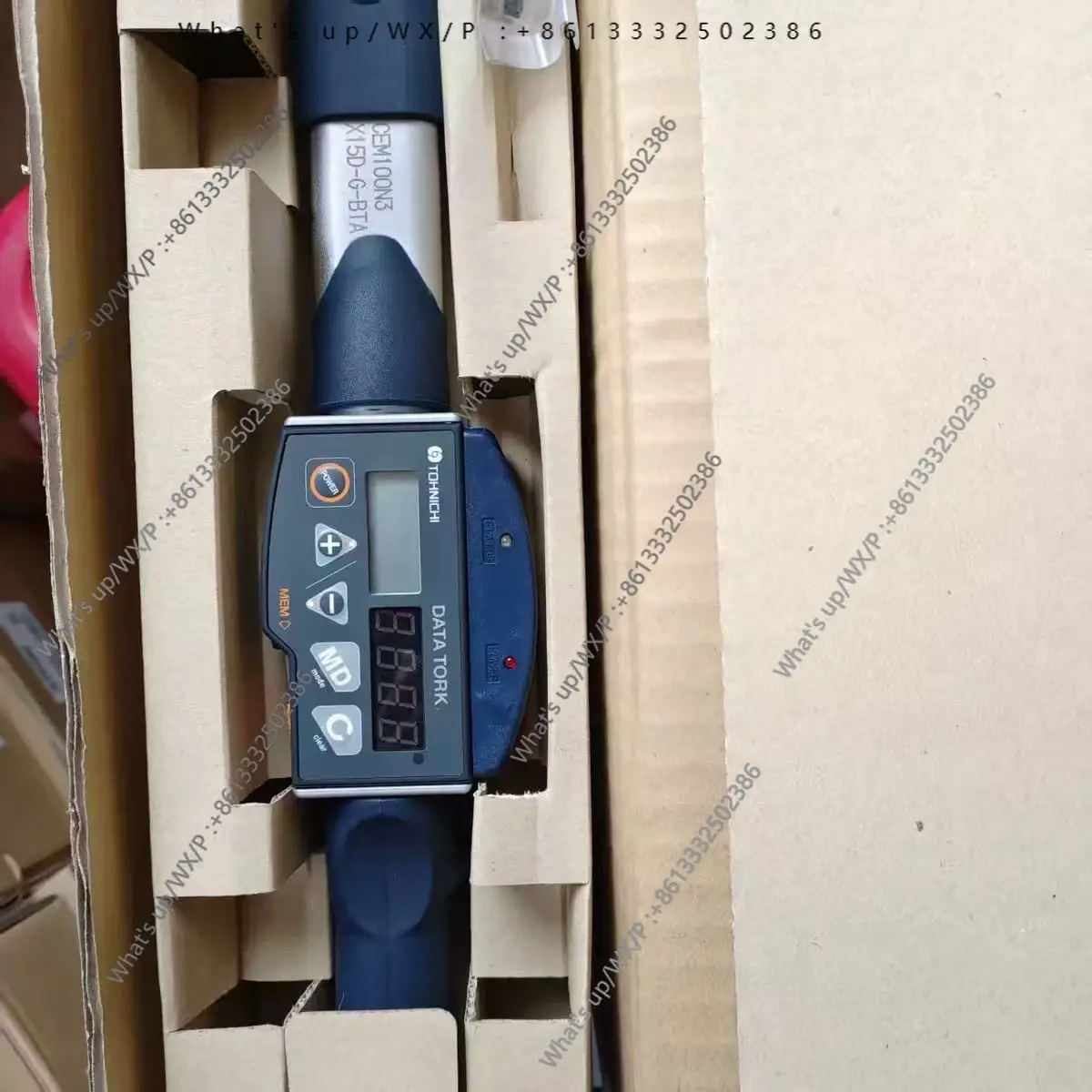 

Цифровой динамометрический ключ CEM100N3X15D-G-BTA Bluetooth