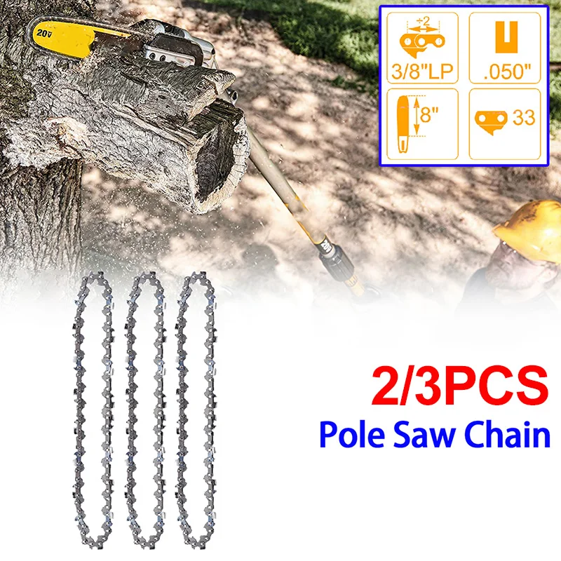 8 In Metal Pole Saw Chainsaw Chain 3/8