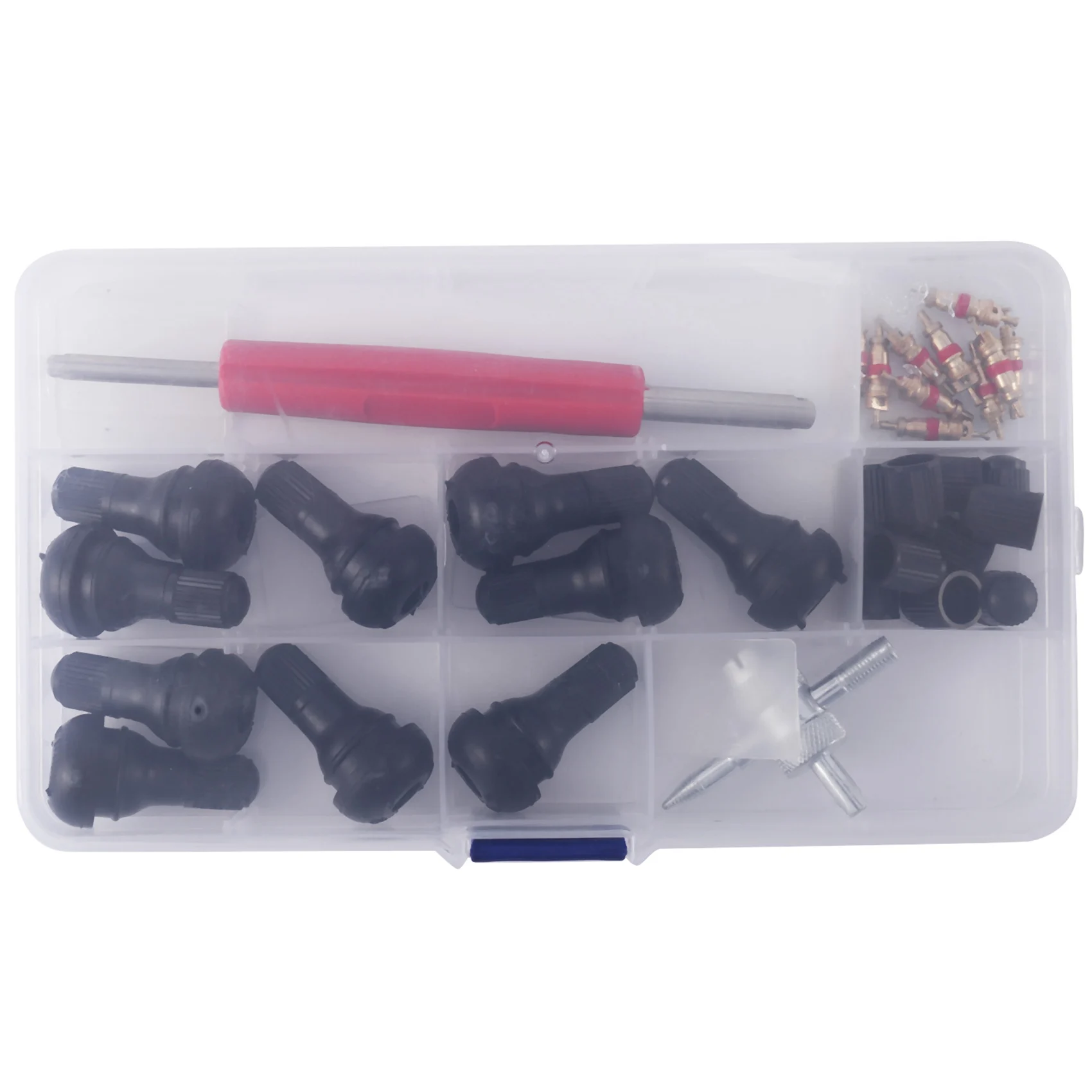 Valve Stem Puller Installer Tool Tire Snap in Valve Stem, Dual Single Head Tire Valve Core Remover