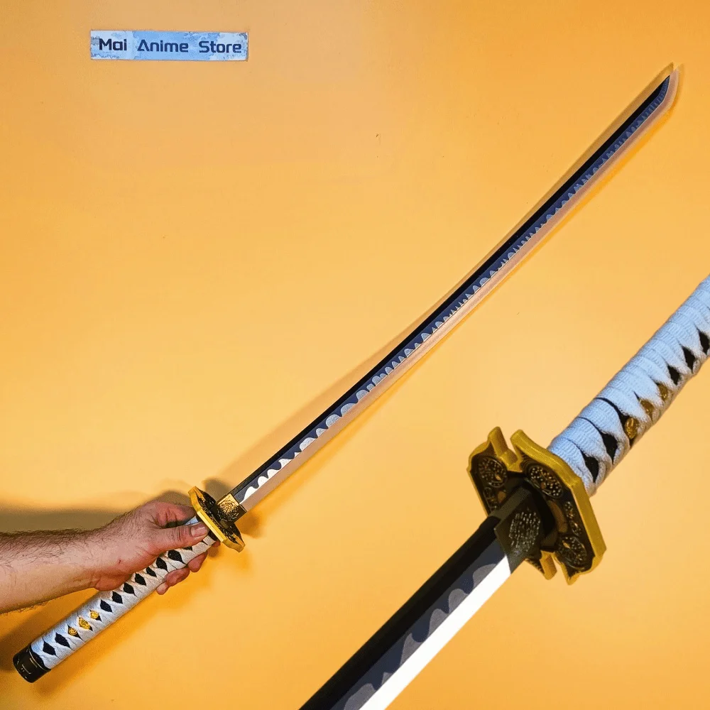 104cm 브라이트 버질 야마토 카타나 데빌 메이 크라이 5 애니메이션 코스프레 소품 실제 크기 카타나 사무라이 LED 라이트 검 무딘 장난감 선물