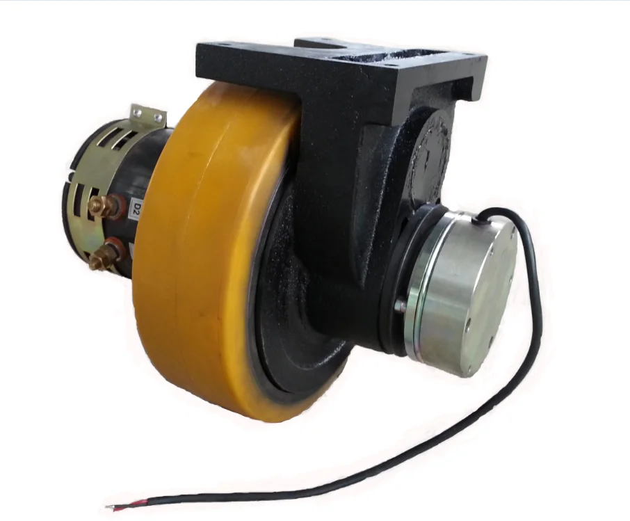 

24V 650W Electric Differential Motor Wheel Driving Unit Assembly