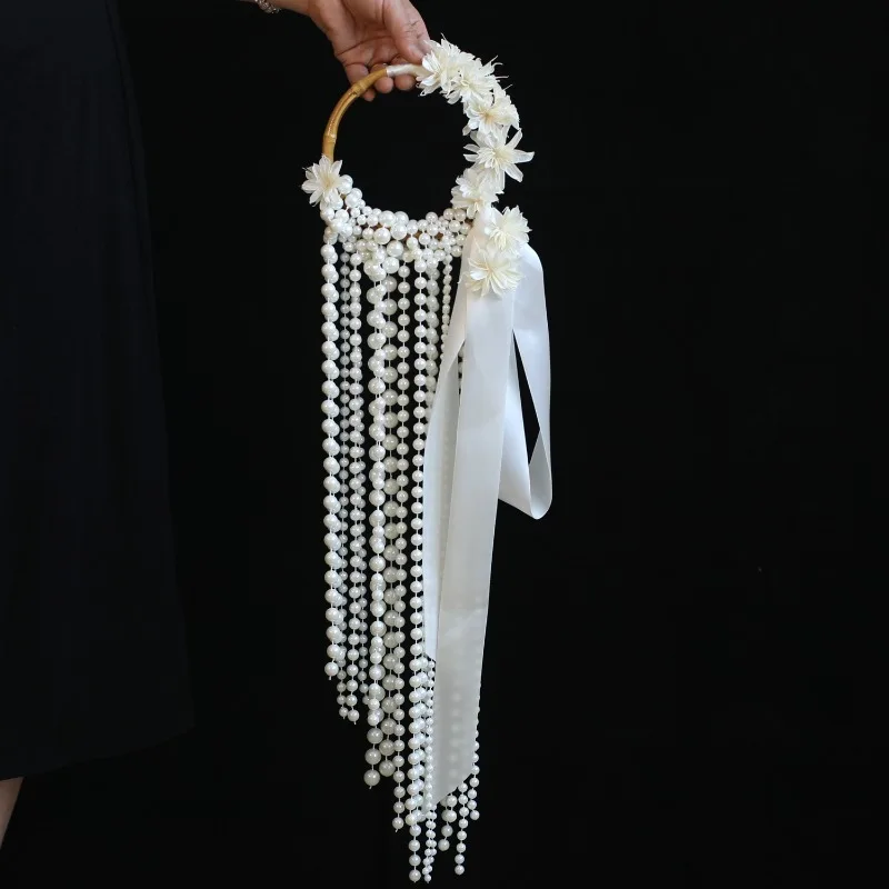 

Wedding Bouquet Pearl Hand-carrying Wedding Bracelet Bouquets