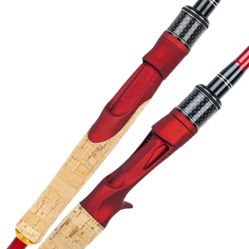 Luya rod super hard long-distance throwing rod, full set of water drop wheel, gun handle, tilted mouth fishing rod.