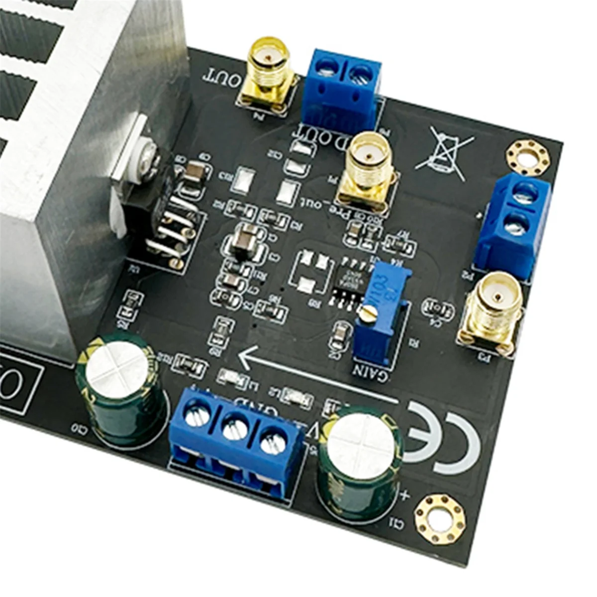 AU47-OPA548 Module Power Operational Amplifier Current Amplifier 3A Continuous Current Wide Output Voltage Swing Demo Board