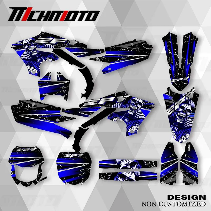

MCHMFG графические наклейки наклейки мотоцикл фон на заказ для YAMAHA YZF250 19-23 YZF450 18-22 WRF450 19-22 WRF25020-23