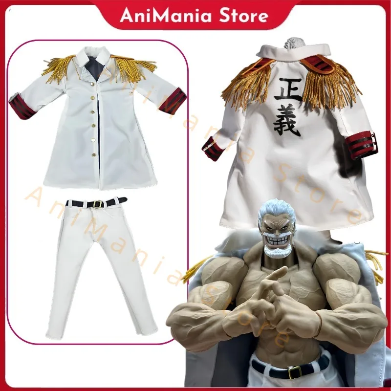 En stock: Traje de Monkey D. Garp de ONE PIECE, Arco de Wano - Arco de Marineford: Saga de la Guerra del Pico, para figura de acción de anime SHF 1/12