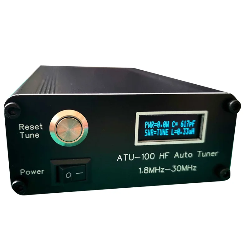 ATU-100 HF 자동 튜너 N7DDC + 0.91 OLED V3.1 DIY 자동 라디오 안테나 튜너 100W HF 안테나 HYP