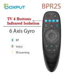 G10S BPR1S Plus BPR2S PLUS Air Mouse Voice Remote Control BT5.0 2.4G Wireless Gyroscope IR Learning for Android TV Box