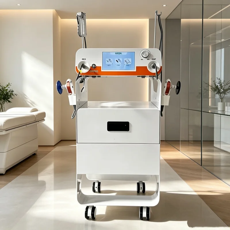 Portable Anti-Wrinkle Face Lifting Slimming Machine 448K Massage RET CET Immunity Booster for Facial Beauty & Health