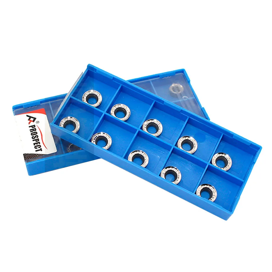 10Pcs Hoge Kwaliteit Cnc Draaien Mes Voor Aluminium RCGT0803/RCGT1003-AK RPGT1204MO-AK K01 Sharp En Slijtvaste Frezen insert