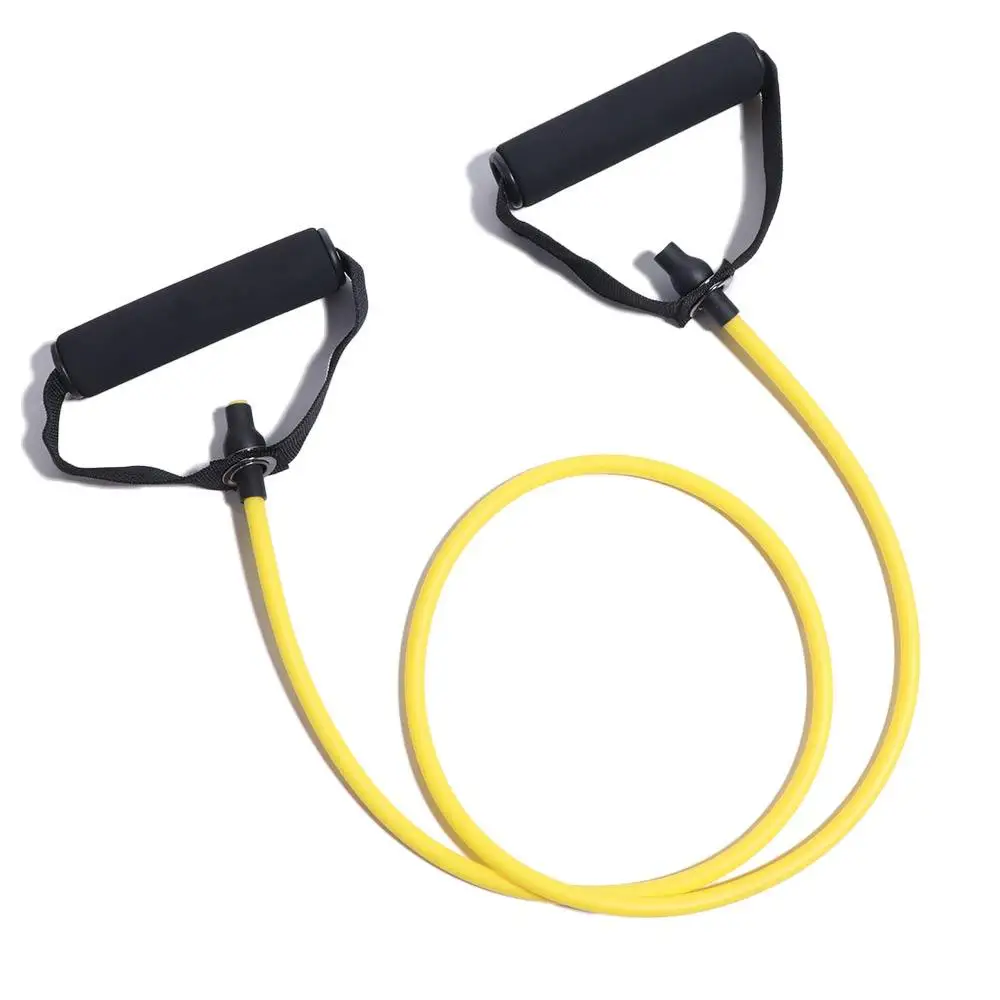 5 Levels 5 Levels Resistance Bands Multifunctional Monochrome Resistance Pull Rope Stretch With Handles Fitness Elastic Bands
