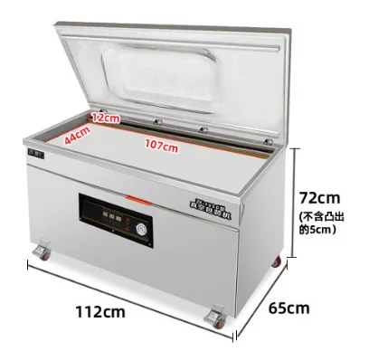 

Hot Sale Model500/600 CE External Double Pump Gas Flushing Pouch Automatic Commercial Food Sealer Vacuum Packing Machine