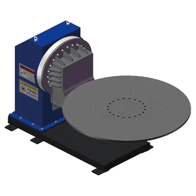 5ton GR6 Rotary Positioner Welding Table with Customized Welding Chunk and Torch Arm Holder