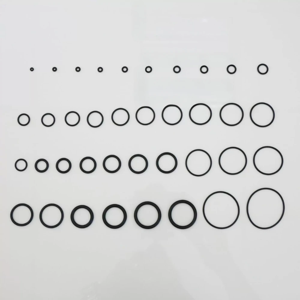 200PC 스쿠버 다이빙 O-링 키트 다이빙 장비 서비스 O-링 키트 실린더 DIN 요크 저압 고압 포트 SPG O-링 썸네일 3