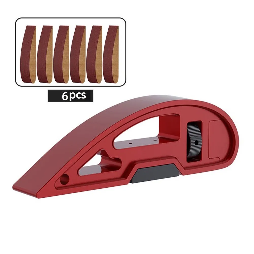 Portable Adjustable Sandpaper Holder Hand-grinding Sandpaper Holder Sanding Belt Sander For Wood Corner Furniture Polishing