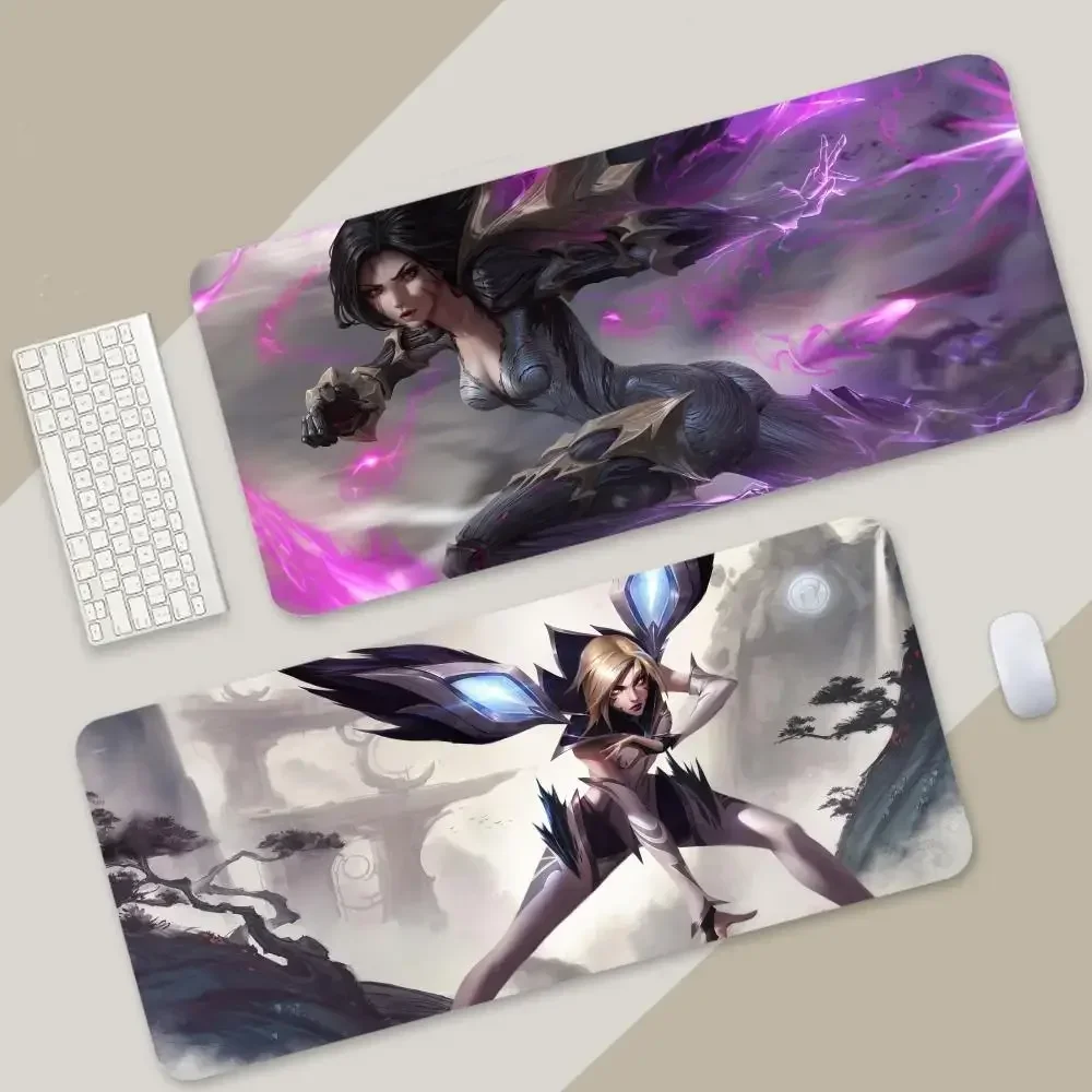 

League Of Legends Kaisa Mousepad Large Gaming Mouse Pad LockEdge Thickened Computer Keyboard Table Desk Mat