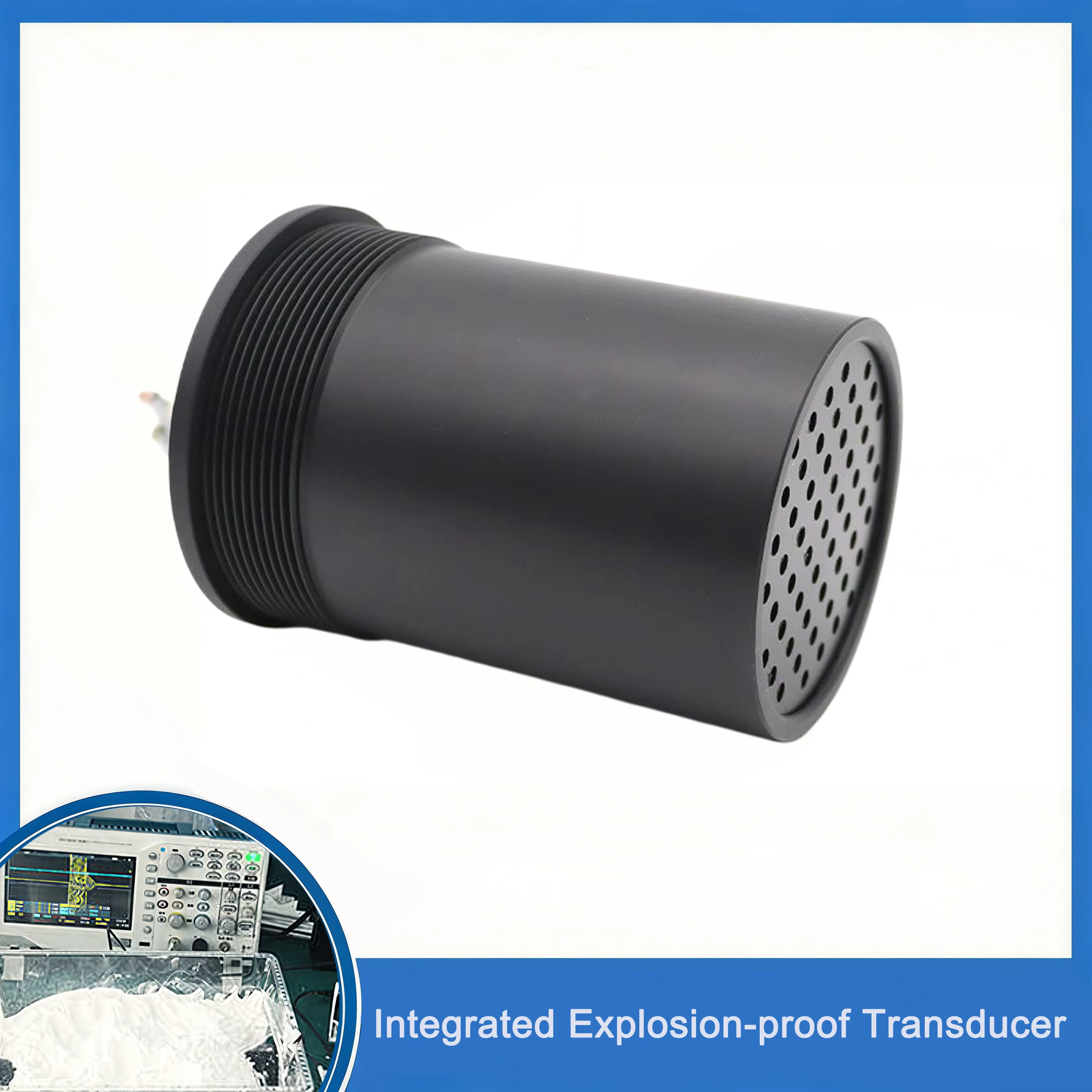 21 KHz Explosion Proof Type Ultrasonic Transducer-Water Level Sensor with 1.0~30m Detection Distance Insert Mounting