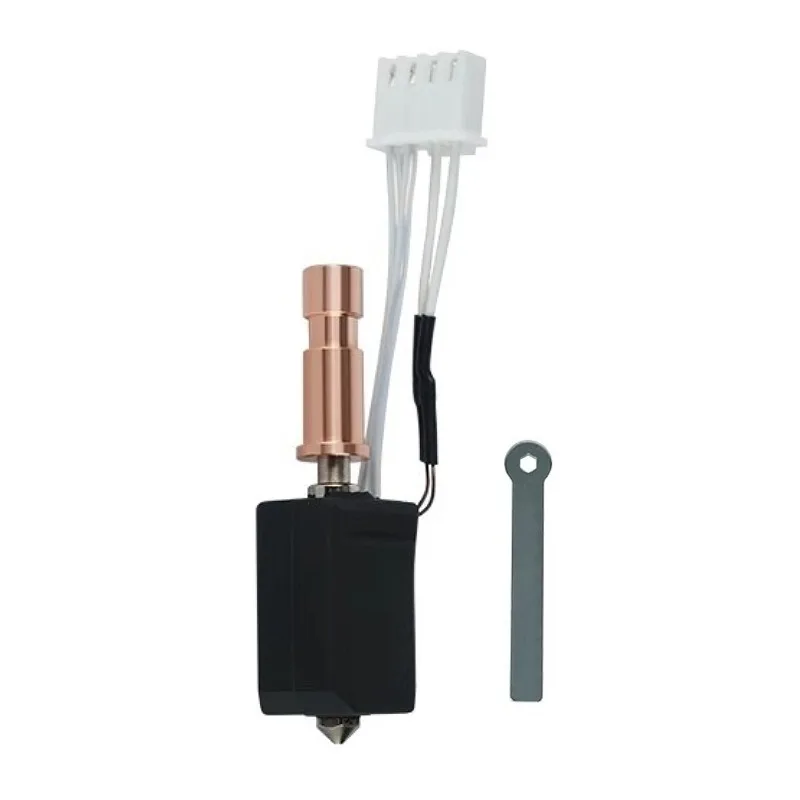 Upgraded Hotend Kit Hardened Steel Nozzle Bimetallic Heatbreak Extruder Print Head 3D Printer Replacement Parts