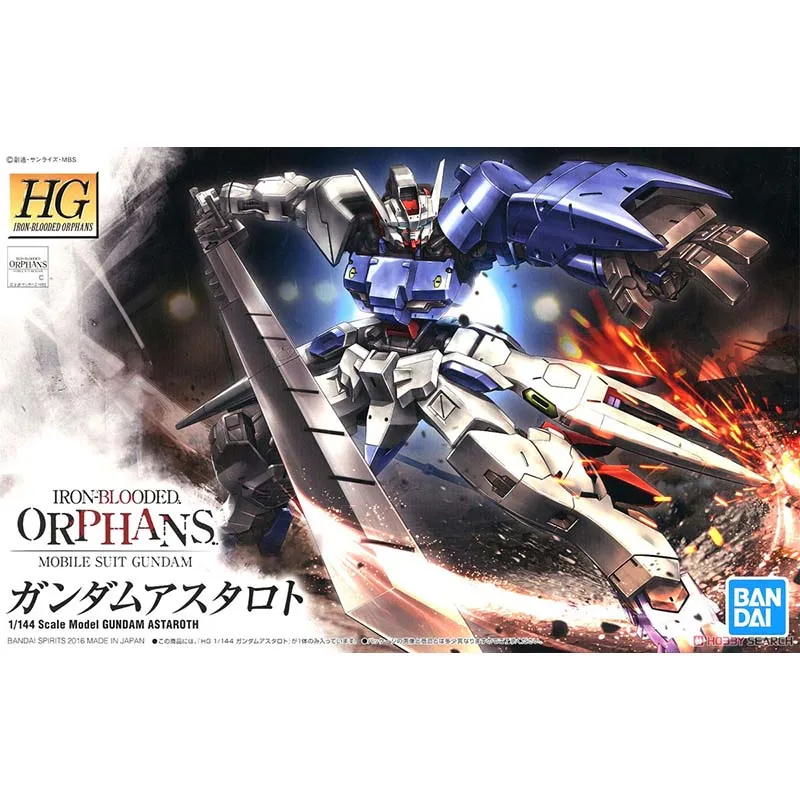 Bandai Original Gundam Iron Blooded Orphans Assembly Model Kit Action Figures HG 1/144 Astaroth Dantalion Gremory Vual Toys Gift view 4