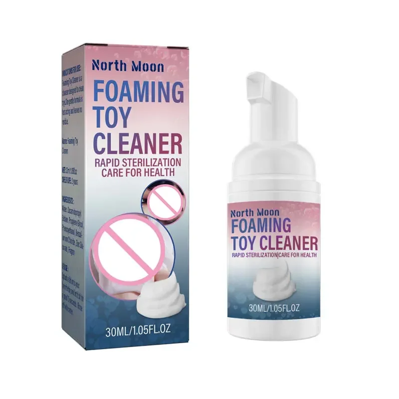 Sex Toy Foam Cleaner Adult Toys Gentle Cleansing Liquid Antibacterial Sterilization Masturbation Sex Toy Cleaner