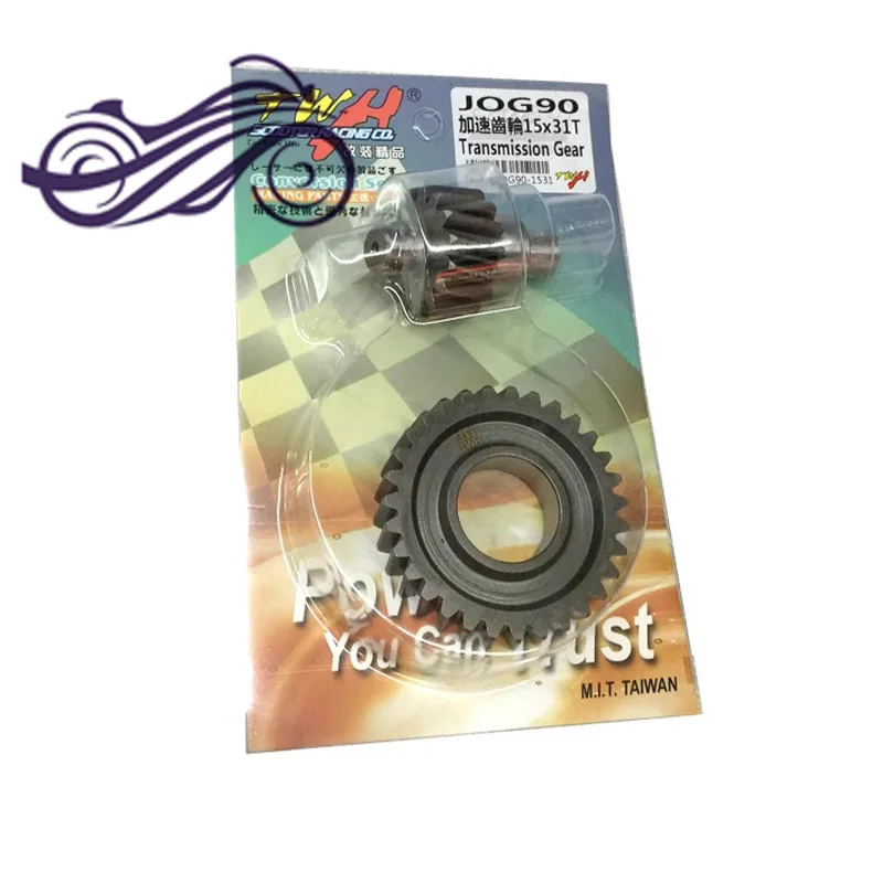 TWH racing transmission gear set suitable for Yamaha JOG50 JOG90  scooter modification tail teeth acceleration gear