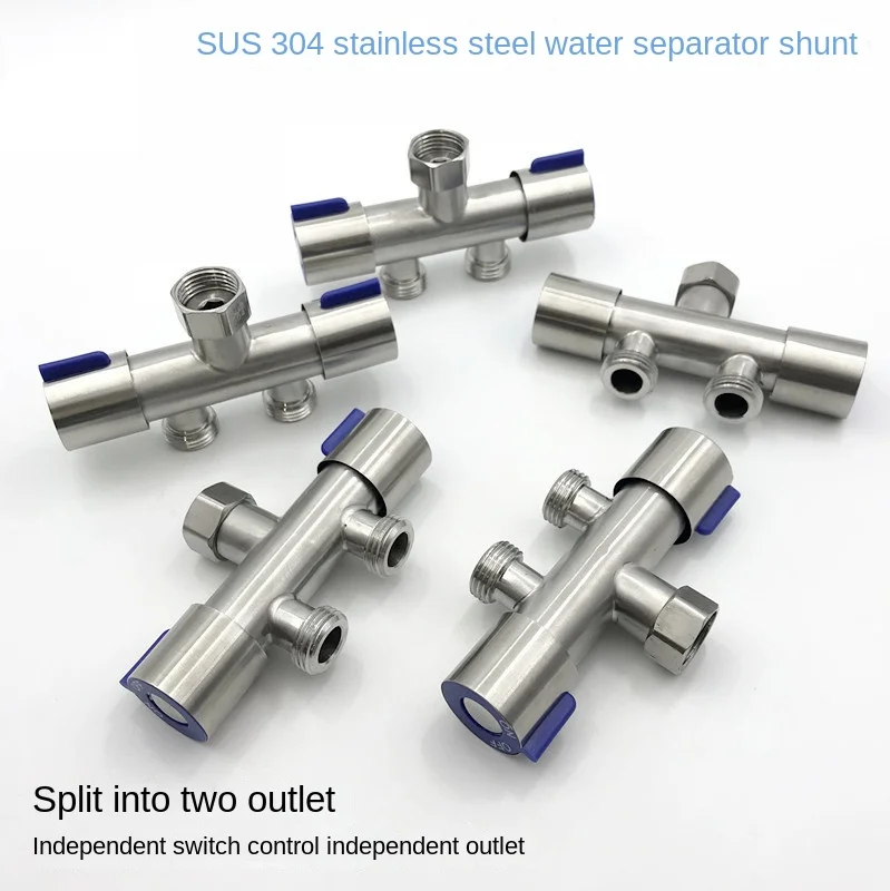 

Распределительный клапан из нержавеющей стали 304, 1 в 2, 3 канала