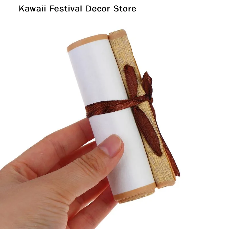 【K】Mini Chinese Calligraphy Practicing Hanging Scroll Rice Paper For Printable Painting Caligraphy Drawing For Watercolor Art