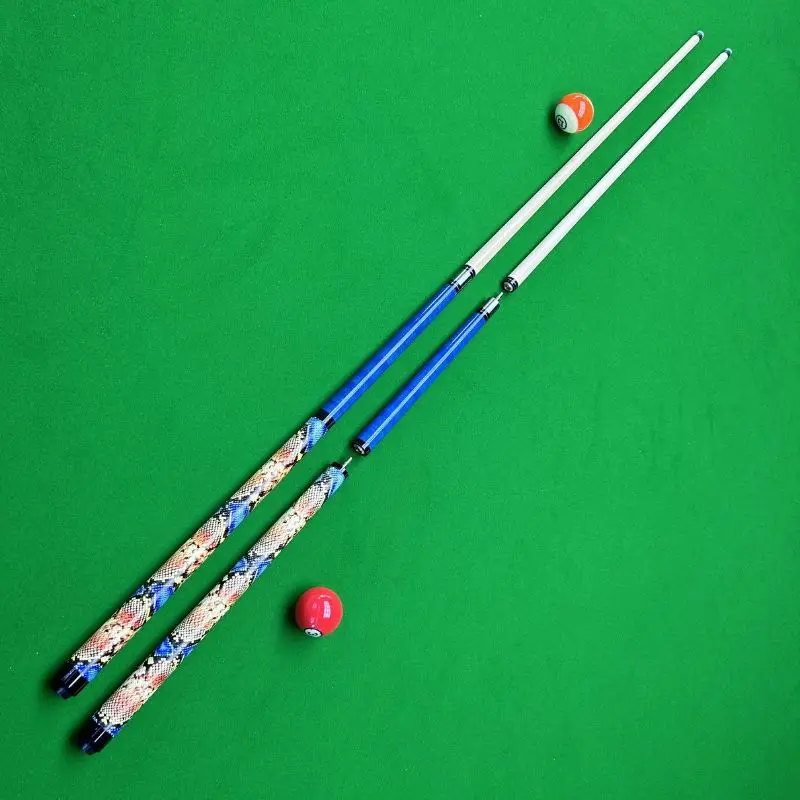 Professional Jump Cue Stick with Lizard Skin Design | 14mm Crystal Tip | High-Performance Jump/Break Cue for Billiards