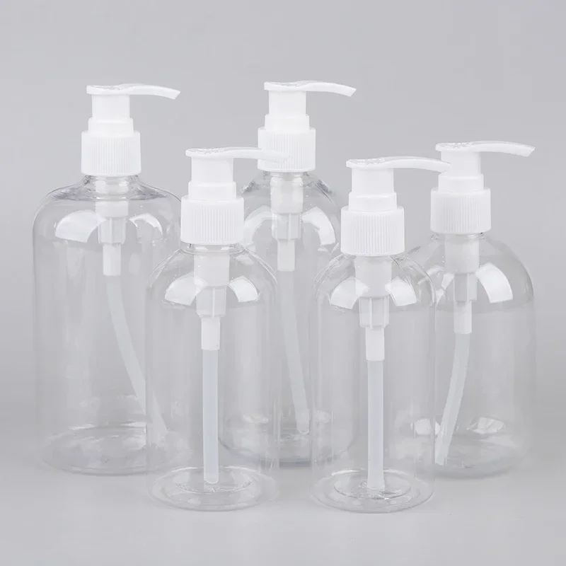 Bouteilles distributrices à pompe vide Portable de 200 à 500ml, cylindre de shampoing, Lotion, conteneurs rechargeables durables pour savon liquide