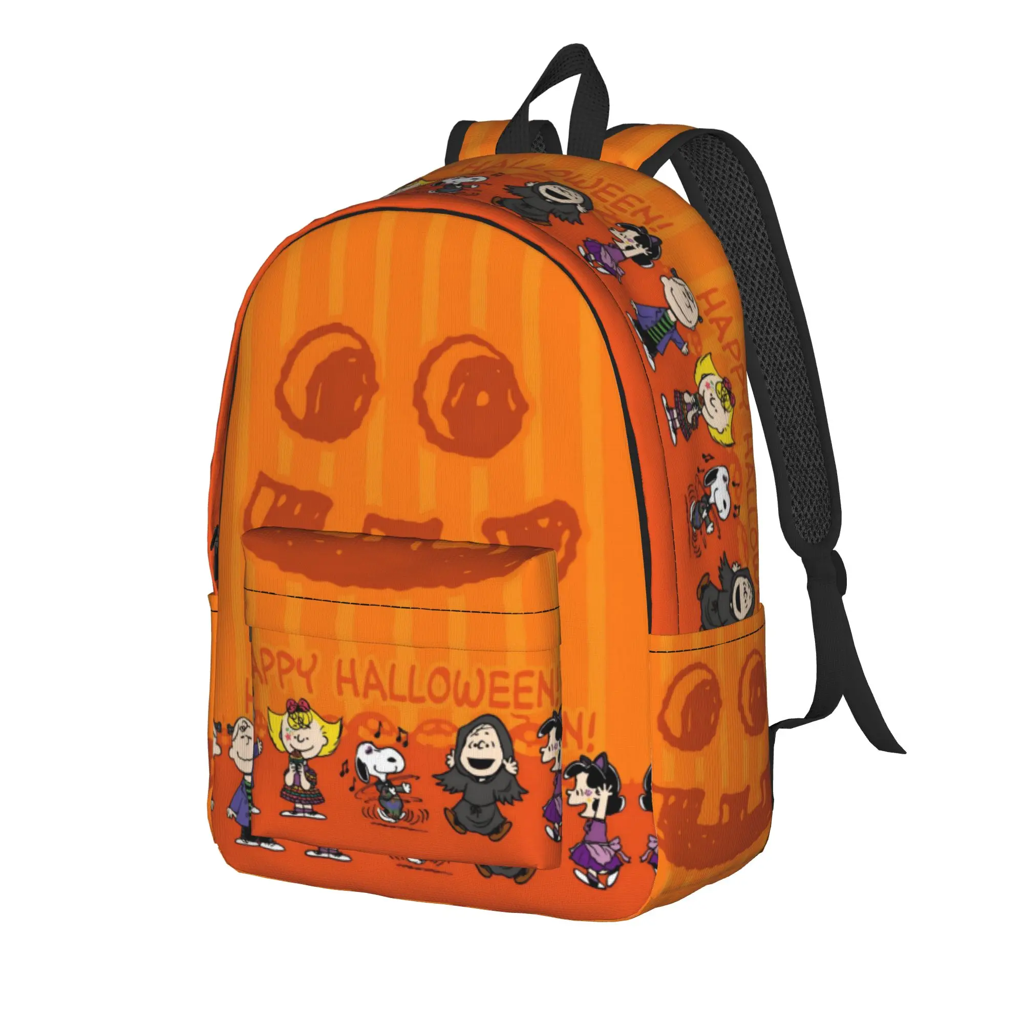 Happy Halloween Snoopys Backpack for Men Women Fashion High School Business Daypack  Laptop Computer Shoulder Bag Gift