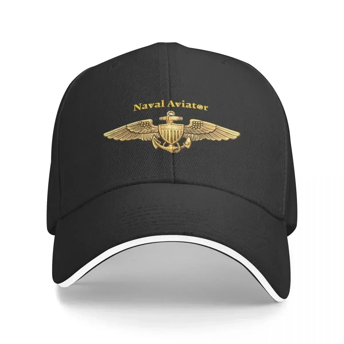 Navy Aviator Wings Baseball Caps Polychromatic Fashion Baseball Hats Breathable Casual Outdoor Unisex