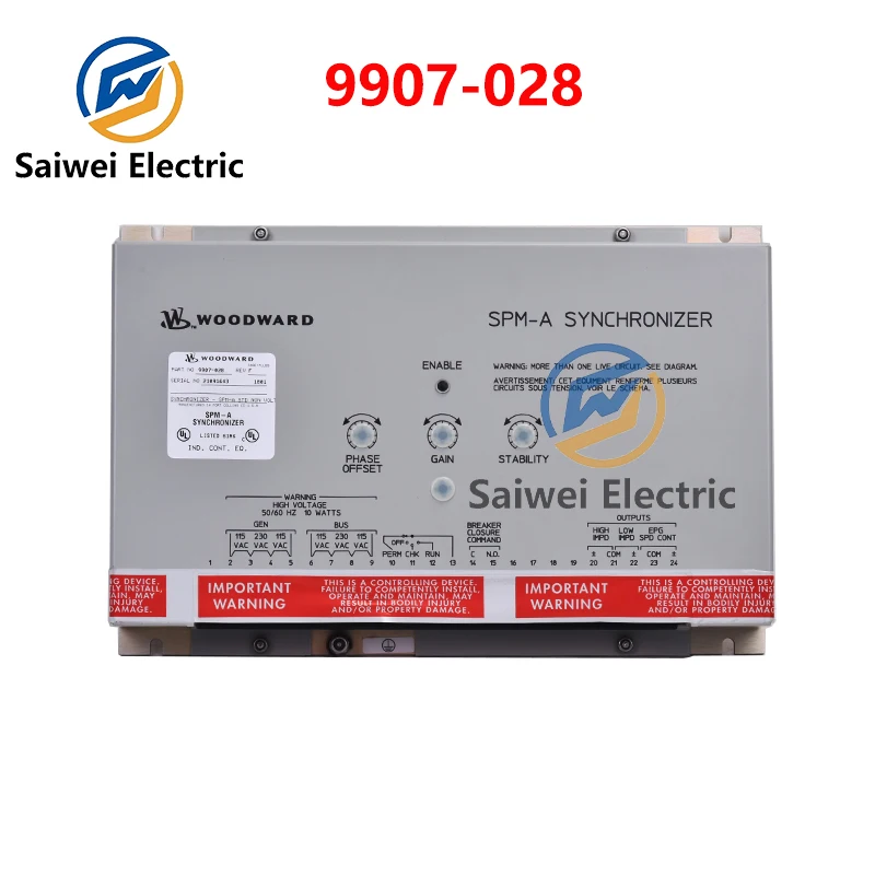 Woodward WOODWARD 9907-028 SPM-A 19063117 Synchronizer parallel