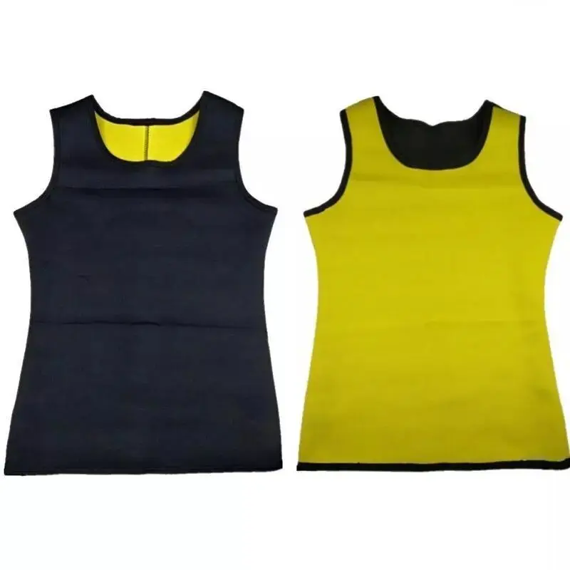 남성용 피트니스 땀복 고무 스포츠 땀 방지 속옷 두꺼운 땀 흡수 체조 압박 탱크탑