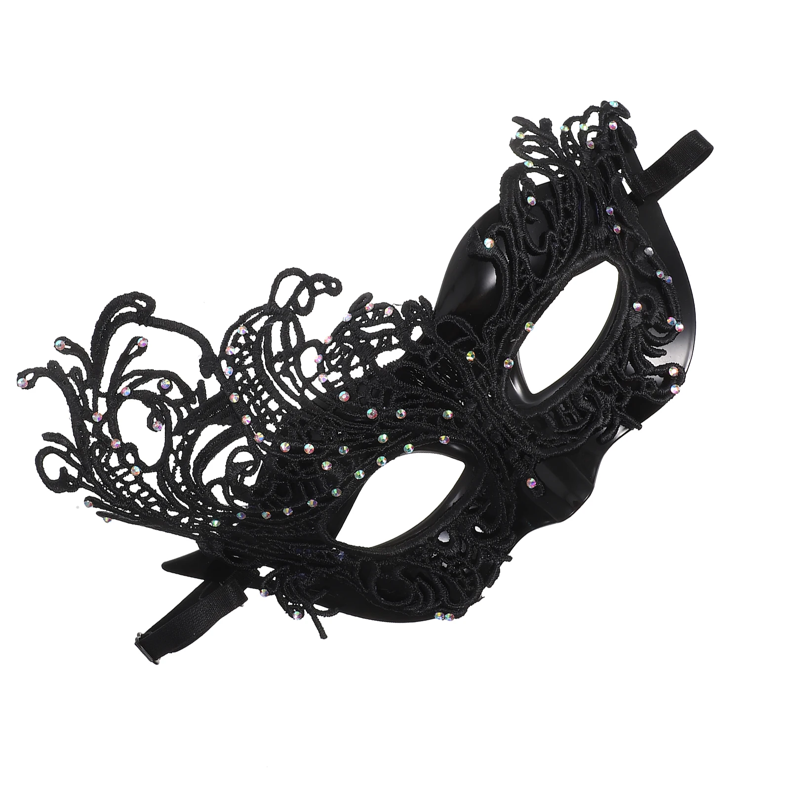 

Half Face Mask For Women Masquerade Party Halloween Carnival Costume Lace Masquerade Mask Elegant Comfortable Cosplay Punk