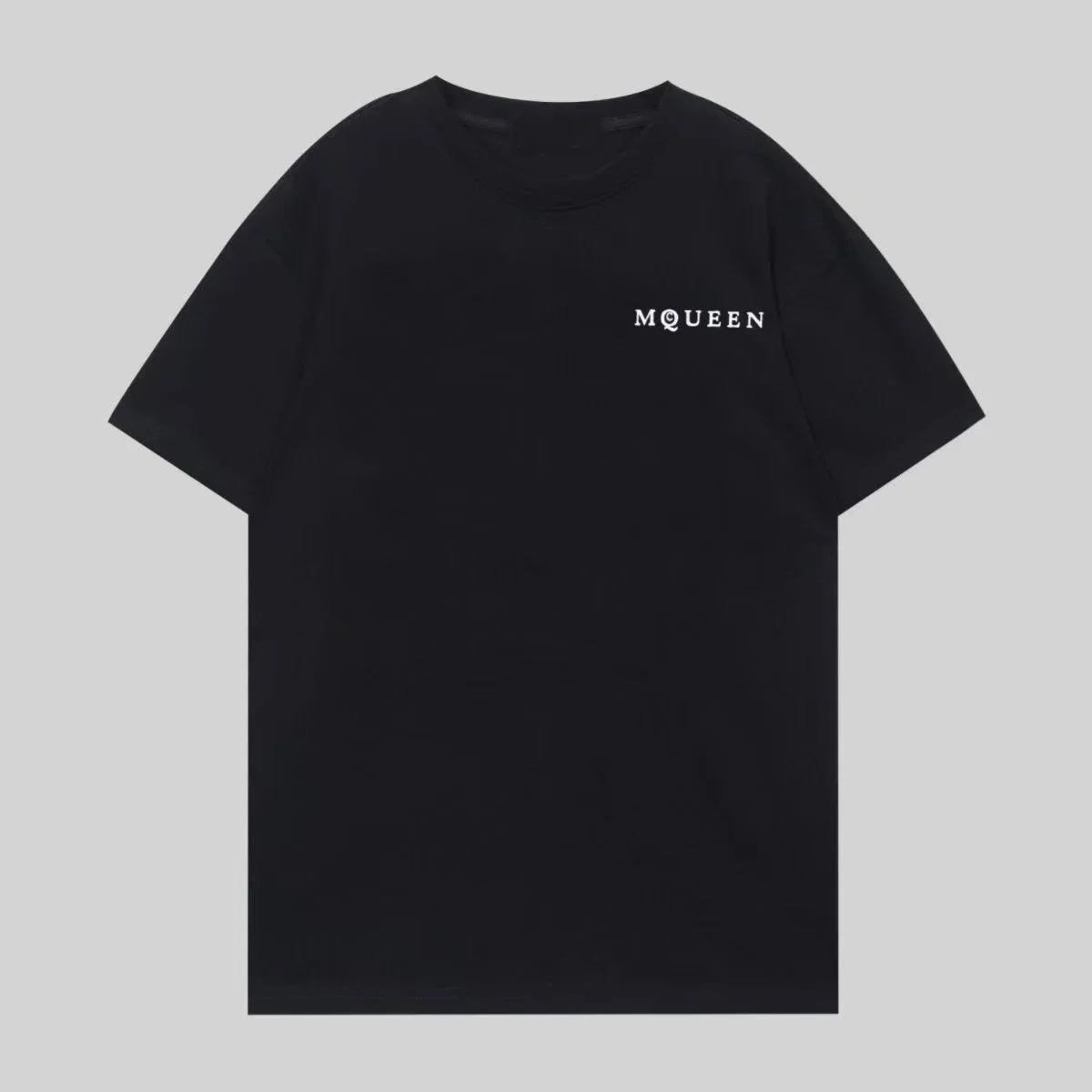 2025 New Fashion Printing Brand Letter Round Neck Short-sleeved T-shirt Men's and Women's Loose Sports Tops Europe and America