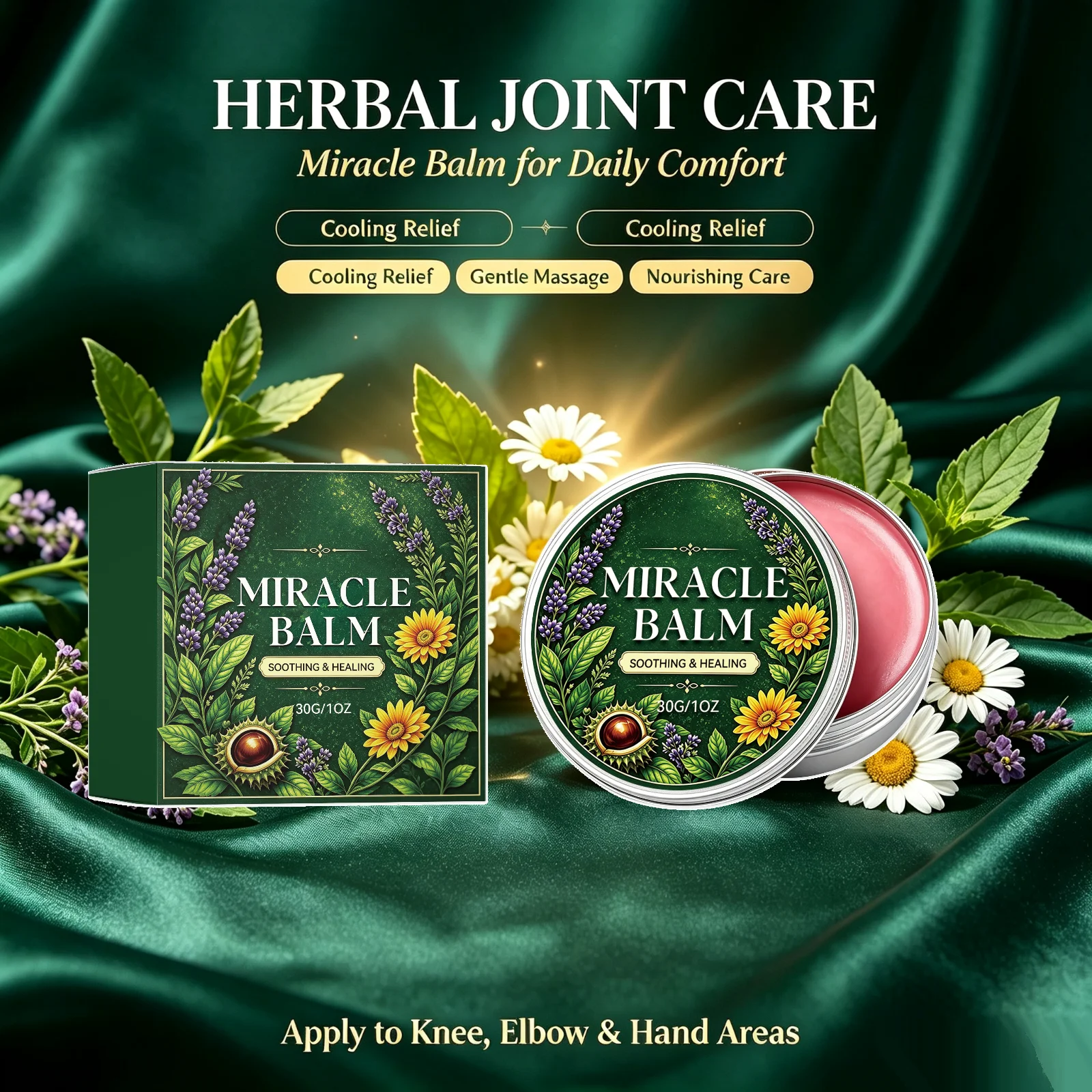 Bálsamo Milagroso Herbal Calma - Herbal Queen reseña y precio