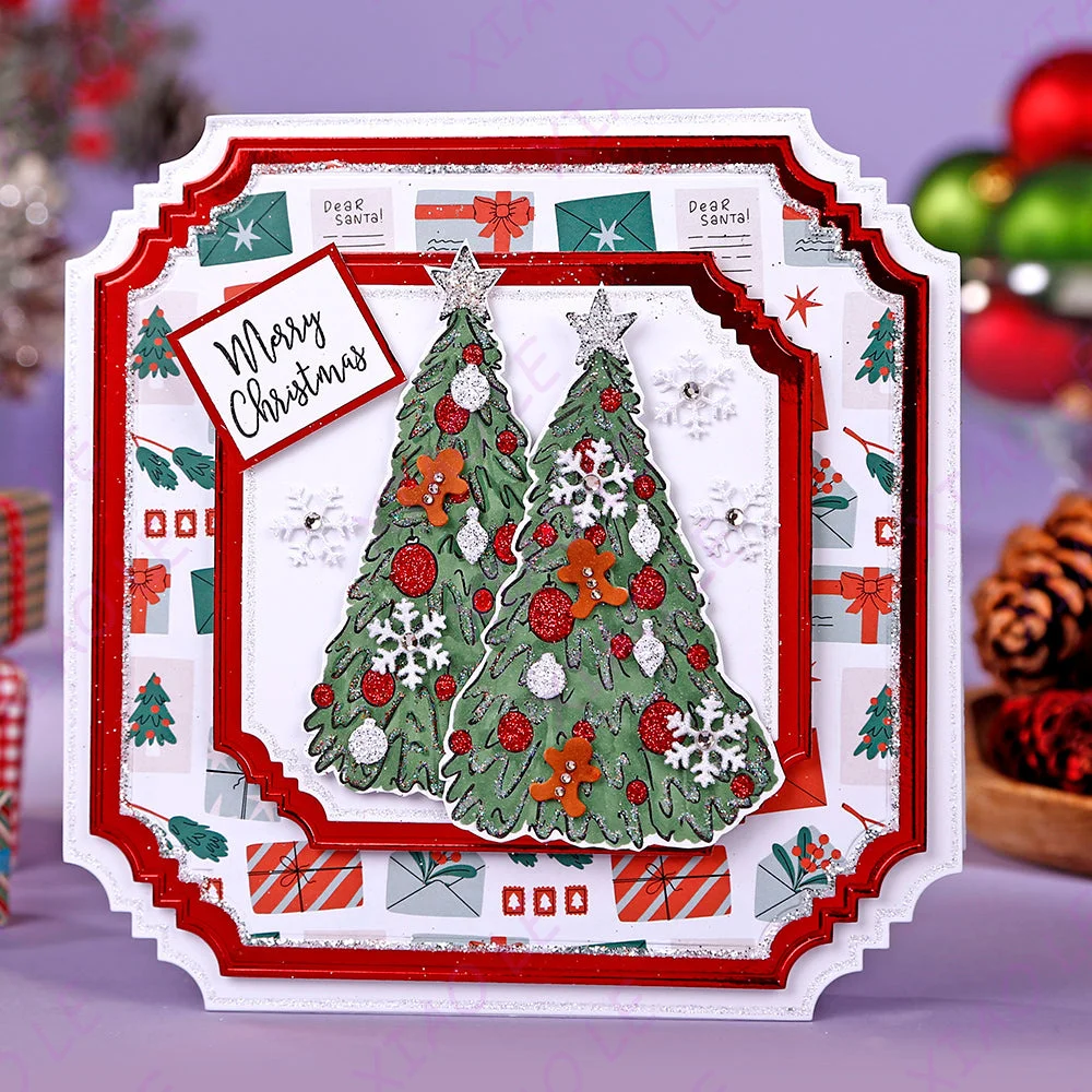 New Creative Cards Box Kit Metal Cutting Dies Stamps Stencils for Scrapbooking Stamp Photo Album Decorative Embossing Cut Die