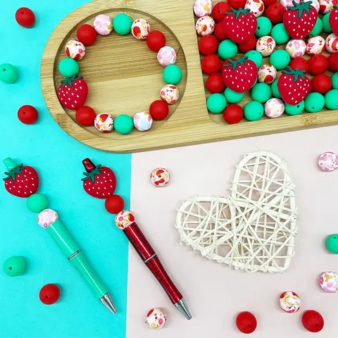 10 best sales स्ट्रॉबेरी मोती - №4