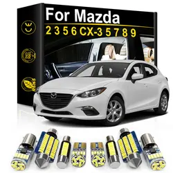 LED Interior Light Bulb Kit For Mazda 2 3 5 6 CX-9 CX3 CX5 CX7 CX8 CX9 1996- 2007 2010 2014 2015 2016 2017 2018 2019 2020 2021