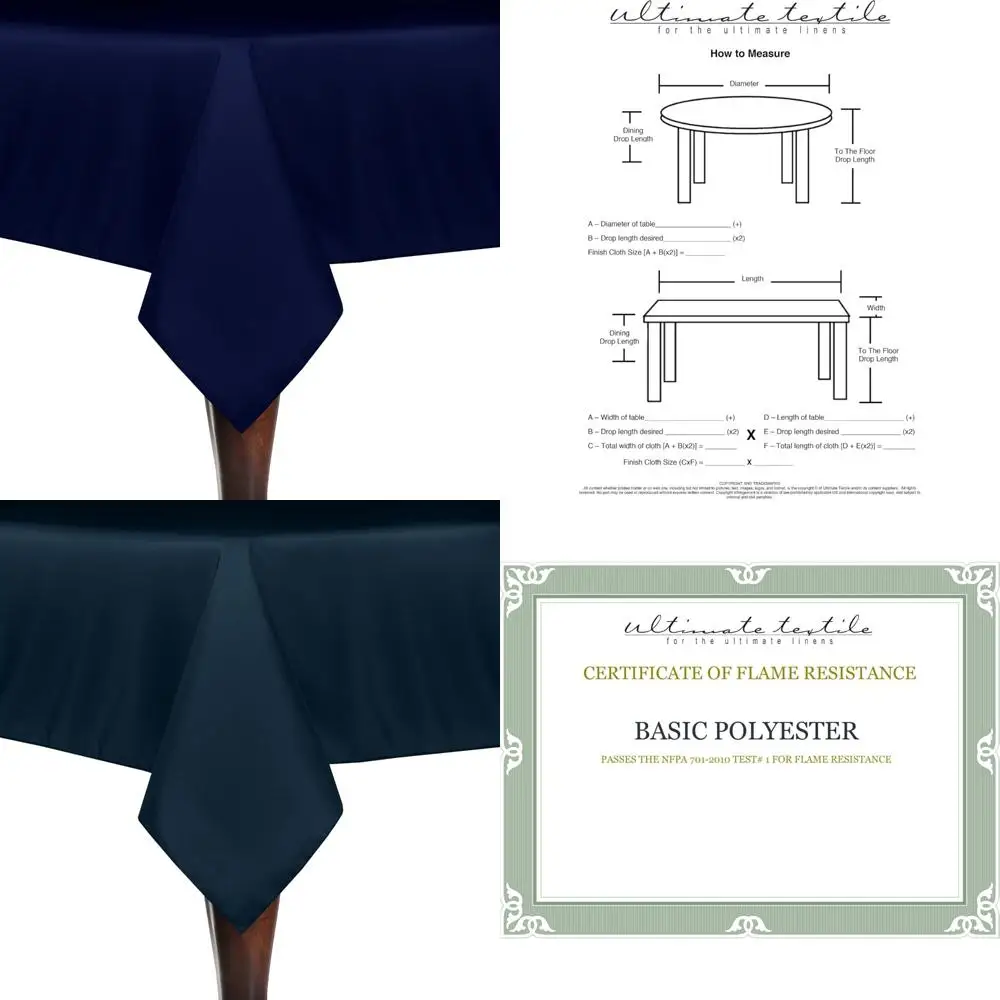 

Скатерть из полиэстера, квадратная, 84x84, можно стирать в машине, устойчивая к пятнам и морщинам для обеденных столов, элегантная и прочная, даже