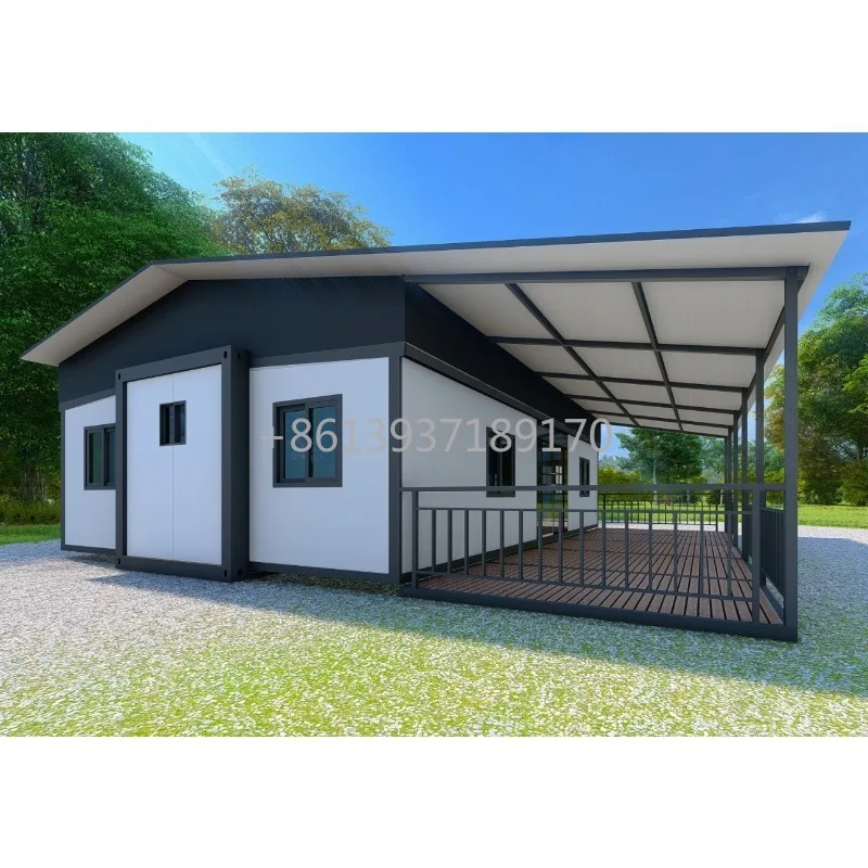 Hurricane Best Steel 2 Story Container House Double-story 20ft 30ft 40ft Expandable Container Homes