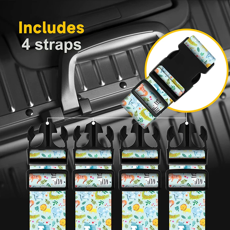 Anti-theft Bundling Packing Belt Baggage Belt Adjustable Luggage Buckle Strap Cross Strap Suitcase Belts Luggage Accessories